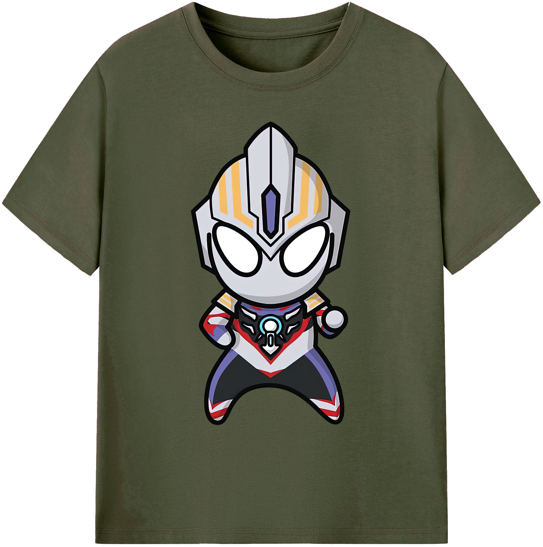（画像用） ウルトラマン Ultraman 綿100％ メンズ半袖Tシャツ｜肌触りやわらか＆通気性